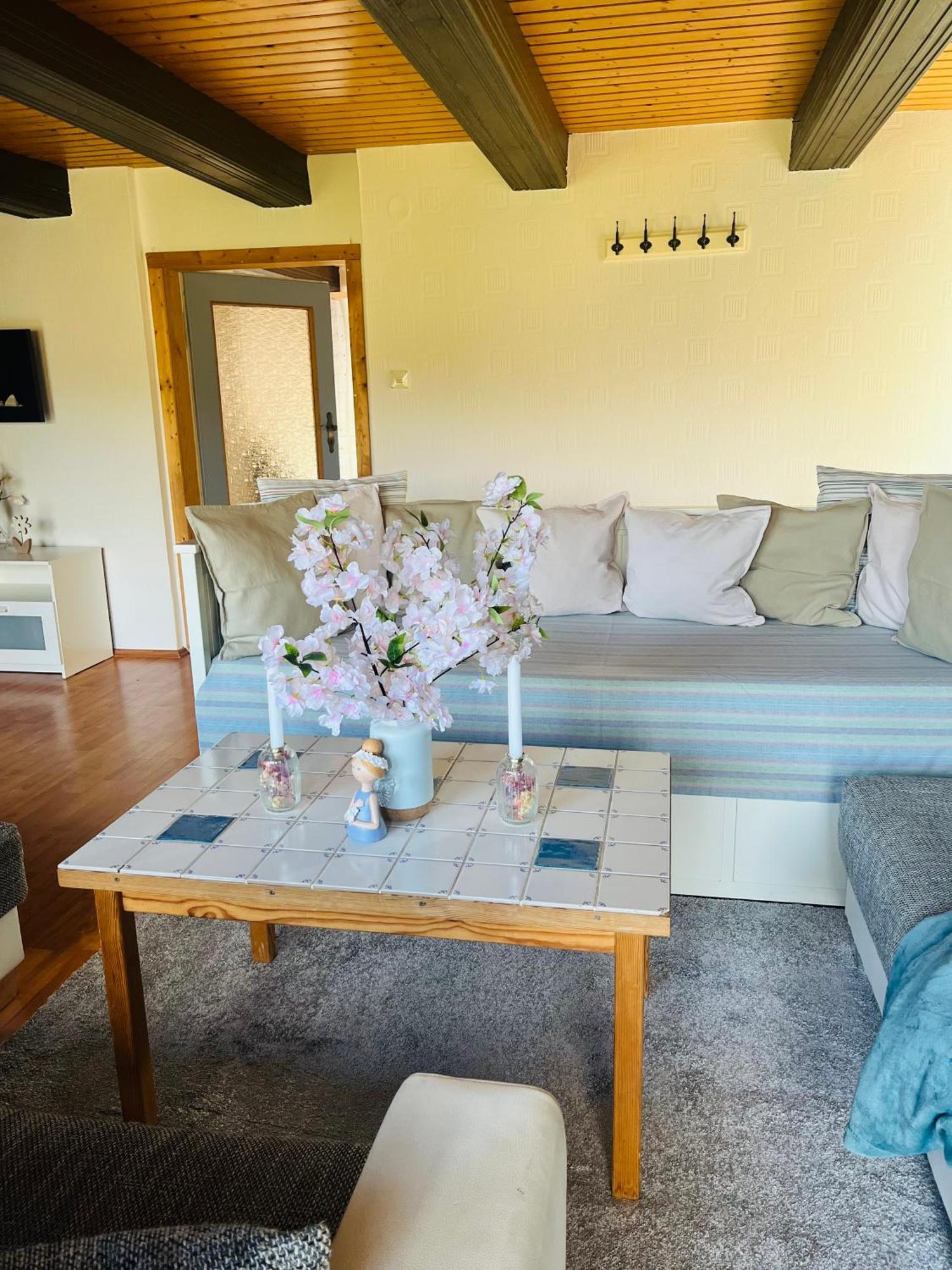 Ferienwohnung „Am Gnaucks Hutberg“ Hohnstein Bagian luar foto