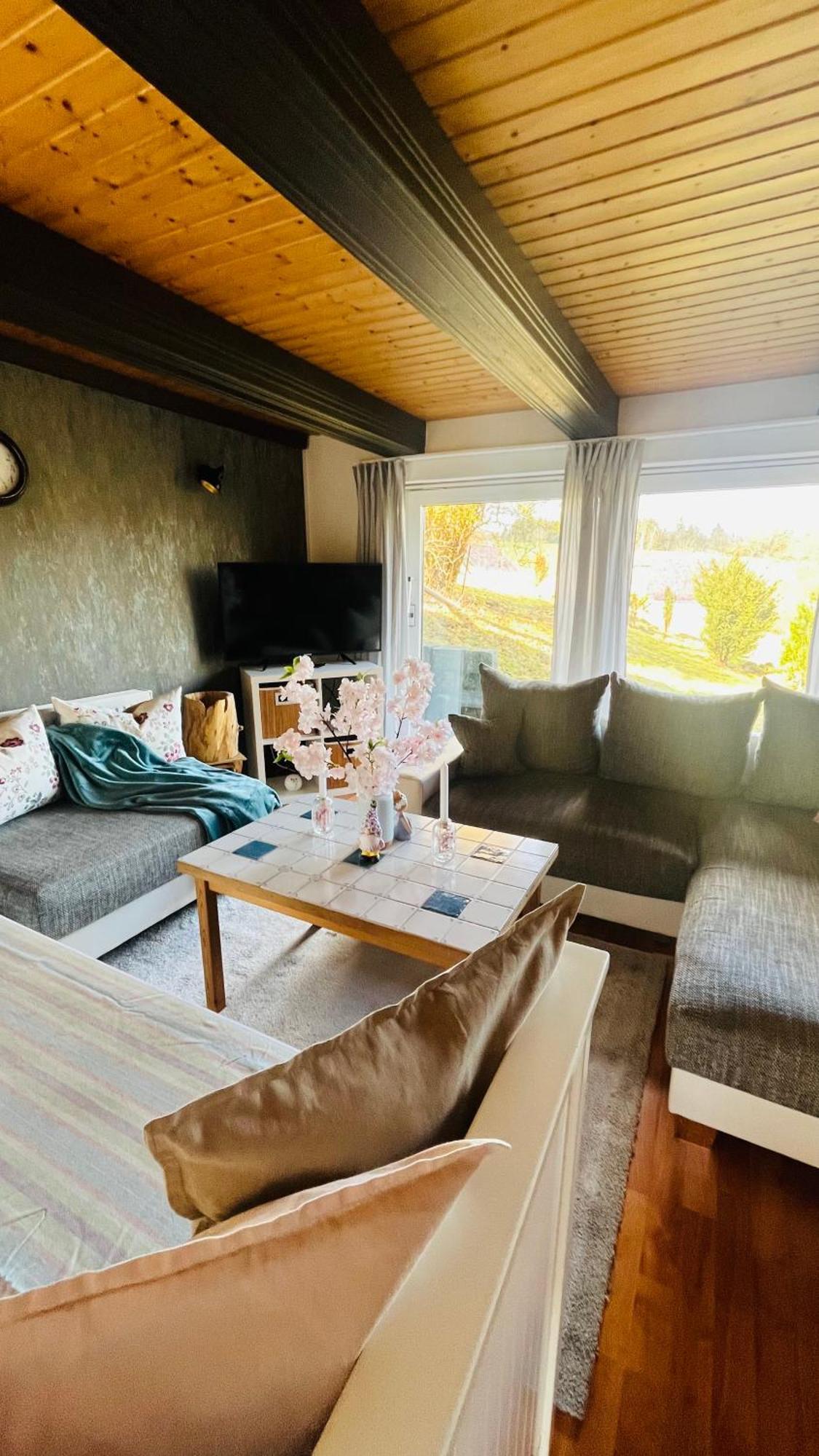 Ferienwohnung „Am Gnaucks Hutberg“ Hohnstein Bagian luar foto