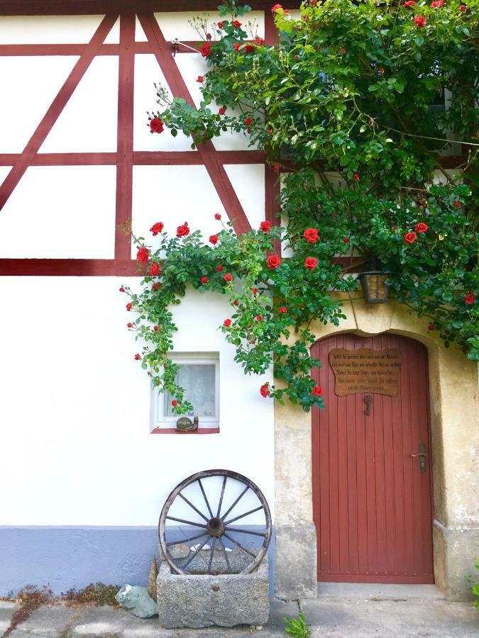 Ferienwohnung „Am Gnaucks Hutberg“ Hohnstein Bagian luar foto