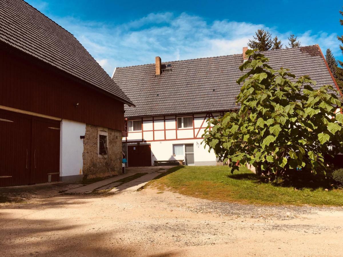 Ferienwohnung „Am Gnaucks Hutberg“ Hohnstein Bagian luar foto